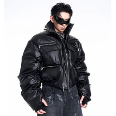 Men's Plush Luxe Streetwear Parka Jacket