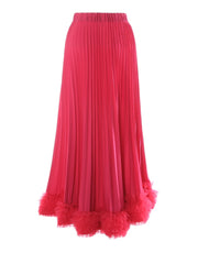 Luxury Pleated Maxi Skirt