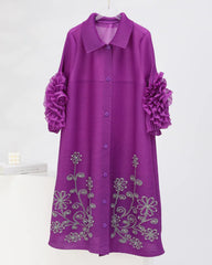 Premium Ruffled Pleats Dress