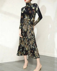 Luxury Plissé Skirt Set