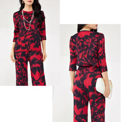 Luxury Formal Pleats Pant Set