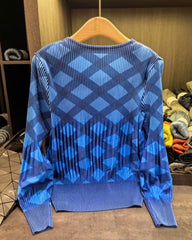 Luxury Geometric Plissé Top