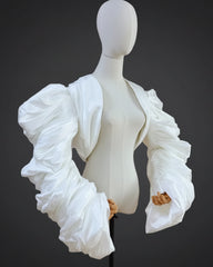 Couture Taffeta Formal Bolero
