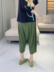 Plissé Japanese Harem Pants