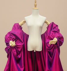Luxury Taffeta Evening Cape
