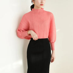 Luxury Japanese Pleated Blouse