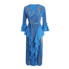 Luxury Pleats Formal Dress