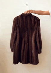 High-End Faux Mink Fur Jacket Outerwear