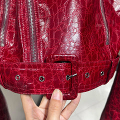 Couture Sheepskin Biker Jacket