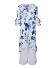 Luxury Pleated Tunic Pants Set