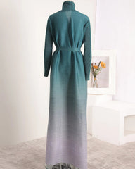 Premium Micro-Pleated Coat