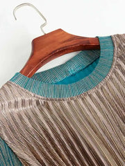 Japanese Plissé 3D Ruffle Dress