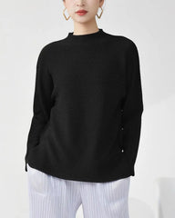 Couture Plisse Blouse Top