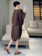 Modest Luxury Plissé Japanese Skirt Set