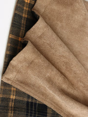 Luxe Faux Suede Reversible Coat