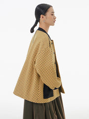 Luxury Avant-Garde Polka Dot Jacket