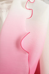Chic Pleated Modest Skirt Set