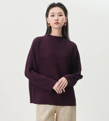 Luxury Relaxed-Fit Pleated Top