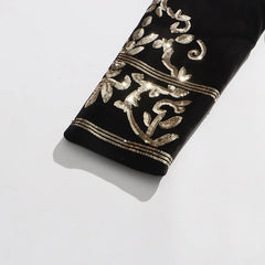Luxury Velvet Cropped Jacket