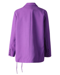 Luxury Oversized Floral Blazer