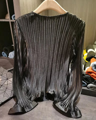2-Piece Pleated Trouser Set