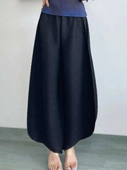 Plissé Unique Pull-On Pants
