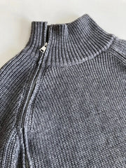 Luxury Ribbed Side-Zip Knit