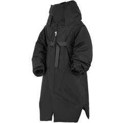 Men's Japanese Streetwear Oversized Hooded Coat