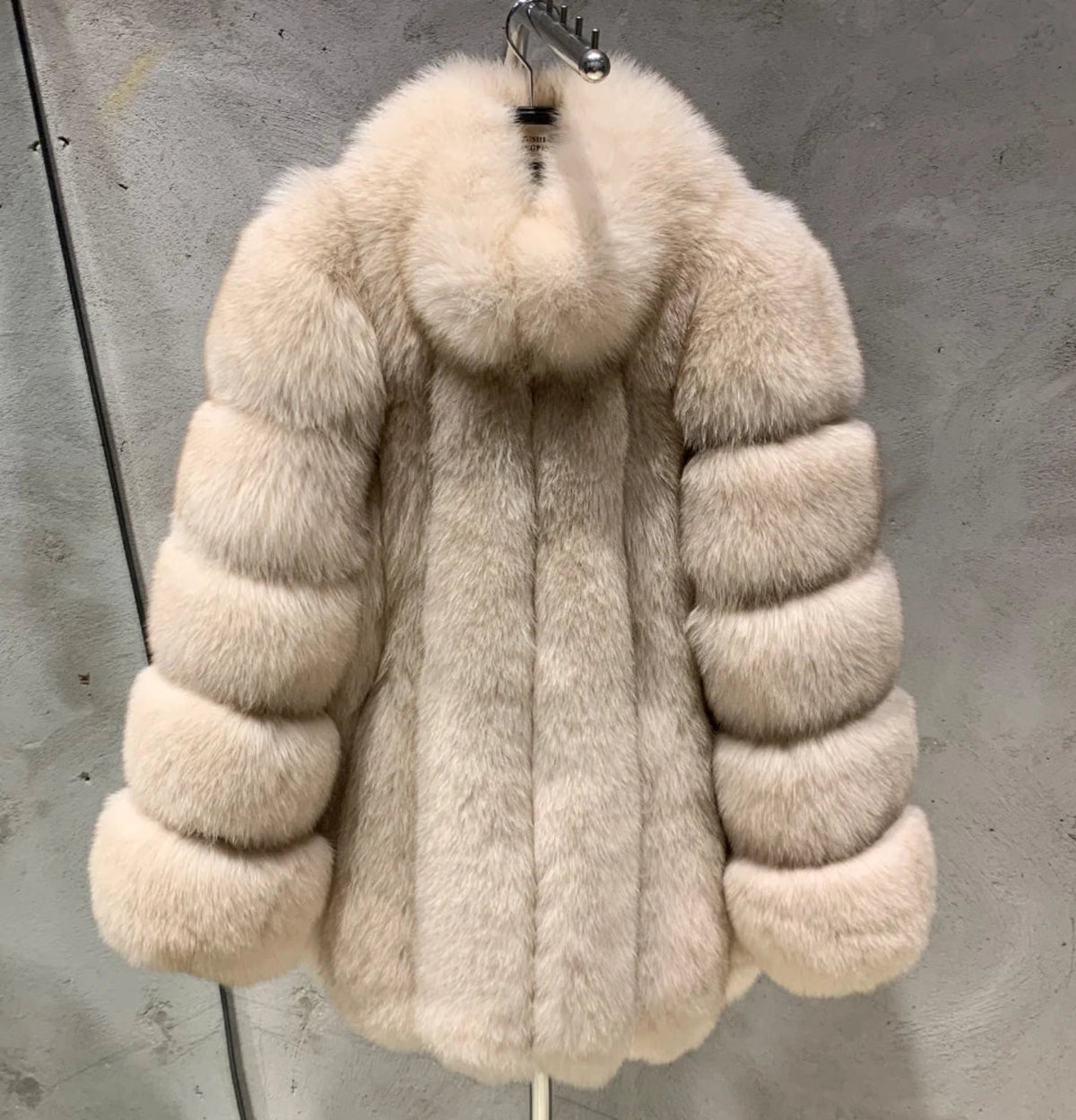 Women's Genuine Fox Fur Coat