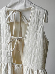 Luxury Quilted Layering Dress