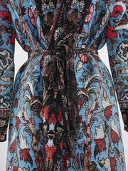 Luxury Japanese Pleats Long Coat