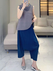 Plissé Japanese Harem Pants