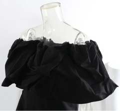 Asymmetrical Off-Shoulder Top