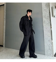 Men's Oversized Pockets Top + FREE Wide Leg Pants