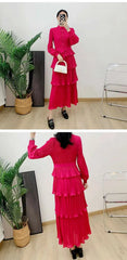 Truly Casual Pleated Blouse Dress