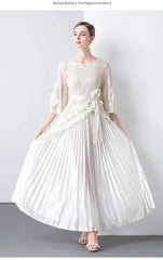 Truly Pleated Top with Luxury Skirt
