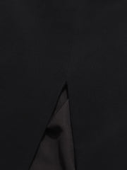 Luxury Crystal Thigh-Slit Dress