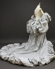 Luxury Taffeta Opera Coat