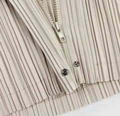 Japanese Pleated Hooded Jacket