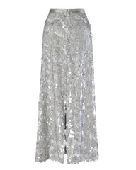Luxury Sequin Embellished Skirt