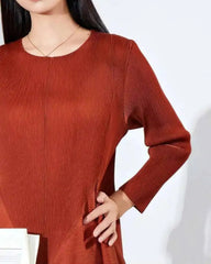 Luxury Japanese Pleats Dress