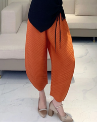 Luxury Plissé Harem Pants