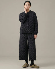 Luxury Pleats Top & Pant Set