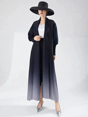 Luxury Plisse Longline Cardigan