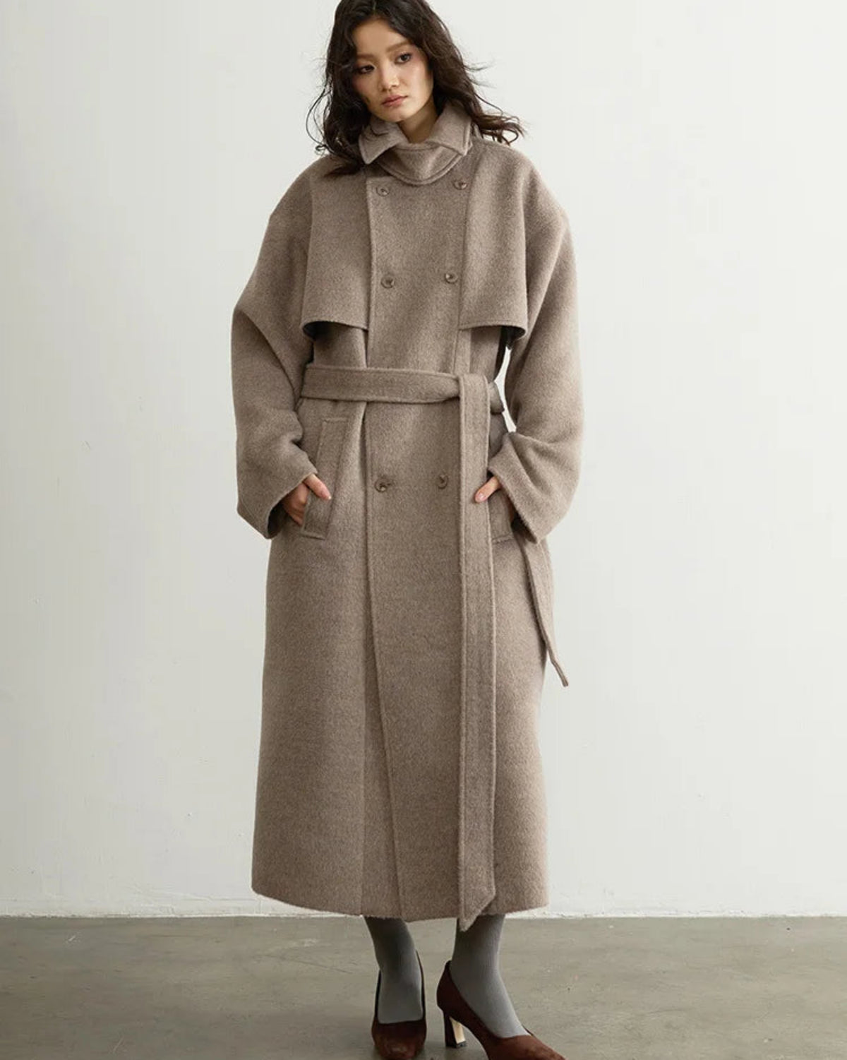 Premium Wool Blend Overcoat