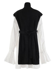 Luxury Knit Vest Blouse