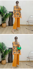 Premium Plisse Blouse & Pants