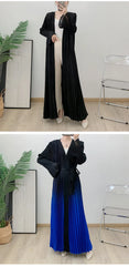 Plissé Ombre Lightweight Coat