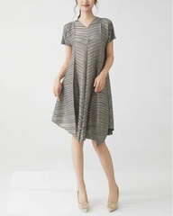 Luxury Travel Pleated Co-Ord