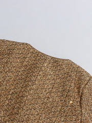 Luxury Tweed Peplum Jacket